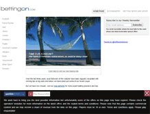 Tablet Screenshot of bettingon.com